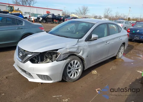 2019 Nissan Sentra Sv из США, поврежденный, VIN 3N1AB7AP9KY354923
